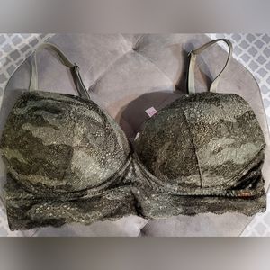 Pink Victoria Secret Large Pushup Bra
